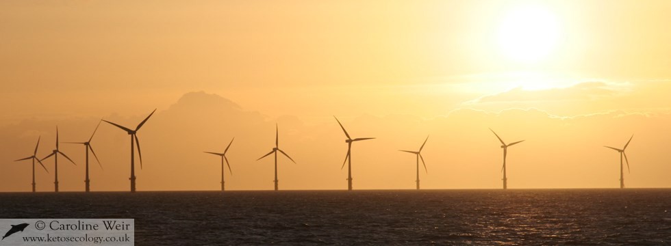 North Hoyle offshore wind farm, Wales, UK