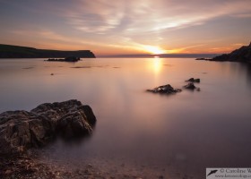 Looking north from St Ninians Isle, mainland Shetland, Scotland