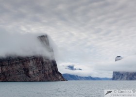 Entering the Icy Arm, Buchan Gulf, Baffin Island. (c) Caroline Weir.